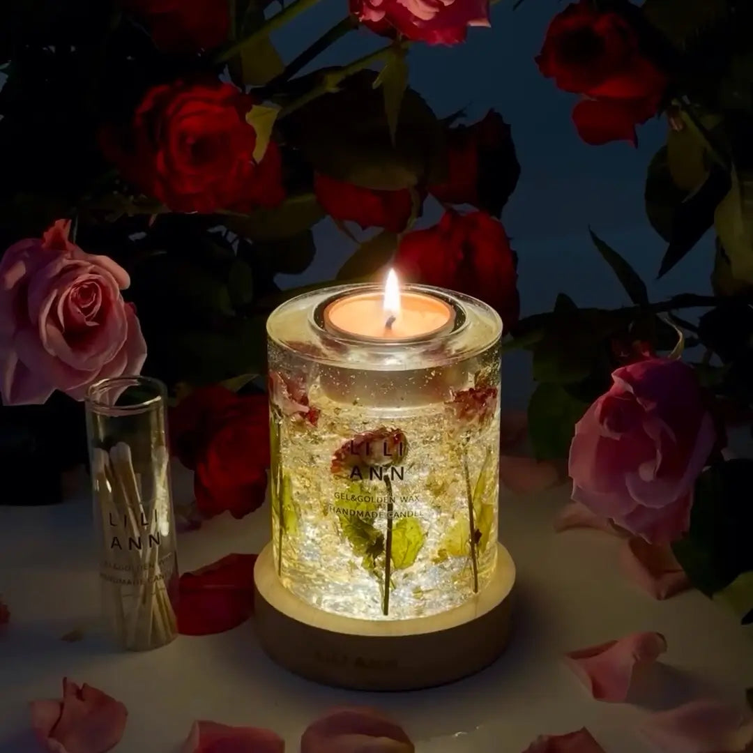 CHASSENCE Seasonal Soy-Beeswax Scented Candle & Ambient Lamp
