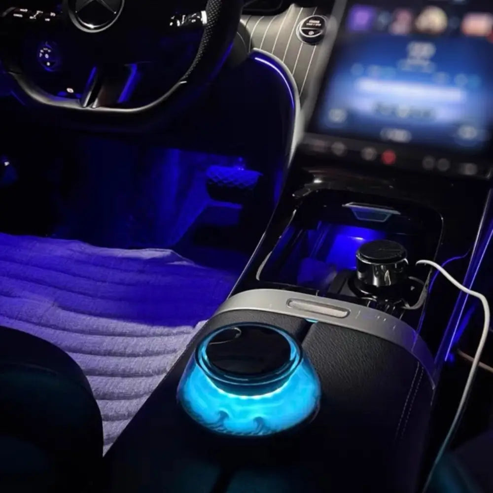 CHASSENCE Luxe Car Diffuser Pro | Auto-Sensing, French Scents & Negative Ion Purifier