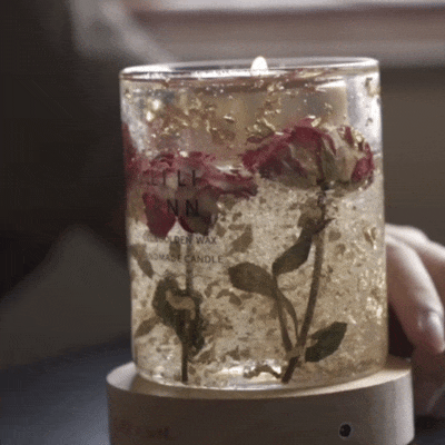 CHASSENCE Seasonal Soy-Beeswax Scented Candle & Ambient Lamp